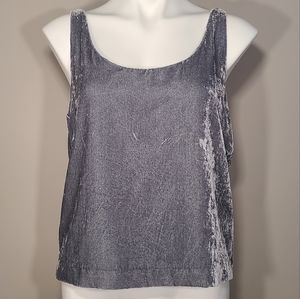 J. Crew Velvet Tank Top